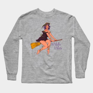 Witch Vibes Long Sleeve T-Shirt